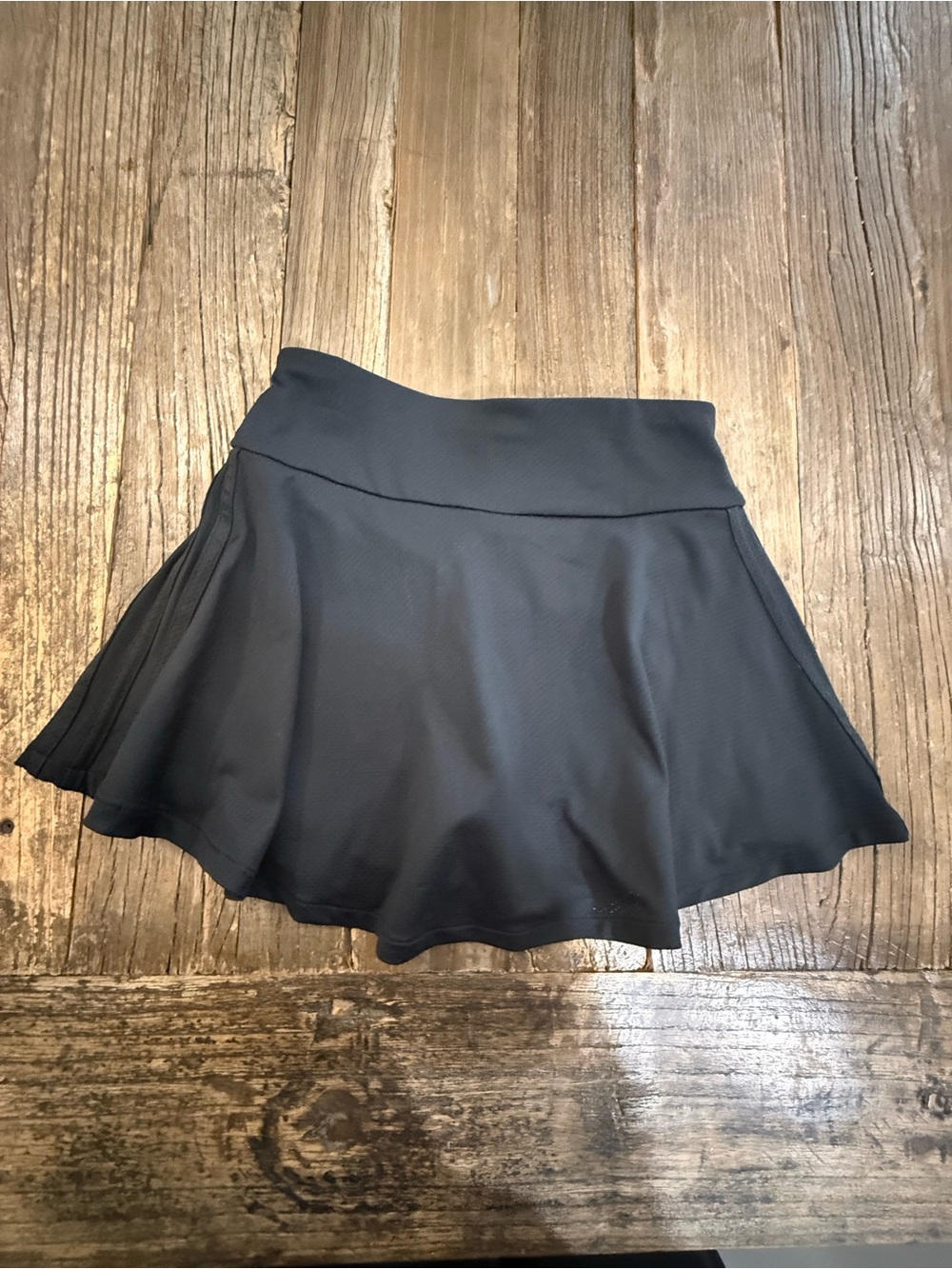 adidas Girls Black Circle Tennis Skirt